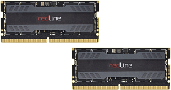 Изображение SO-DIMM 64 GB DDR5-5200(2x 32 GB)Dual-Kit(schwarz, MRA5S520HHHD32GX2, Redline SODIMM)