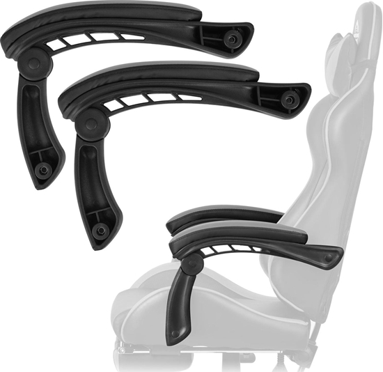 Picture of Sofotel podokietniki do fotela Cerber szare