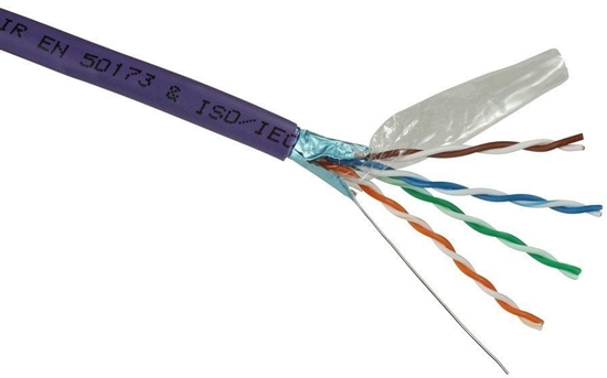 Picture of Solarix SOLARIX SXKD-5E-FTP-LSOH-500M Solarix Instalaní kabel CAT5E FTP LSOH 500m/box