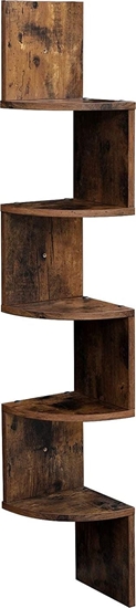 Изображение Songmics Rega narony wiszcy póka 20x20x127,5 cm industrialna VESAGLE