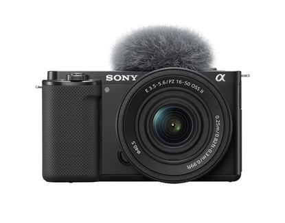 Изображение Sony VLOG Camera | ZV-E10 | Mirrorless Camera body | 24.2 MP | ISO sensitivity (max) 32000 | Display diagonal 2.95 " | Wi-Fi | APS-C type, Exmor CMOS sensor