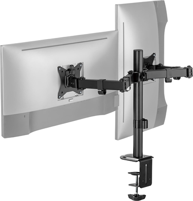 Изображение Spacetronik Uchwyt biurkowy na 2 monitory 17" - 32" (SPA-120)