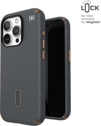 Изображение Speck Speck Presidio2 Pro ClickLock & MagSafe - Etui iPhone 15 Pro (Charcoal Grey / Cool Bronze)