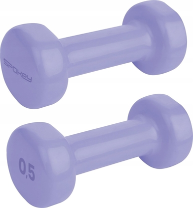 Attēls no Spokey Hantle Shape winylowe 2 x 0.5 kg