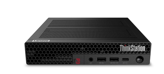 Picture of Stacja Robocza ThinkStation P3 TINY 30K5001PPB W11Pro Ultra 7 265/32GB/1TB/INT + RTX A400 4GB/3YRS OS + 1YR Premier