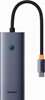Изображение Stacja/replikator Baseus Baseus UltraJoy Series 5-Port HUB Space GreyType-C to USB3.0*4+PD*1