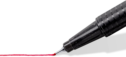 Picture of Staedtler 334-S BK4 cienkopis Ultra Cienka Czarny, Niebieski, Zielony, Czerwony 4 szt.