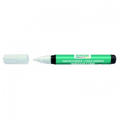 Attēls no STANGER chalk MARKER 3-5mm, white, 1 pcs. 620000-1