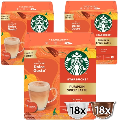 Picture of Starbucks Pumpkin Latte  6 porcijas - Kafijas kapsulas