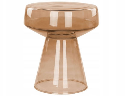 Attēls no Stolik pomocniczy szklany zoty brz LAGUNA