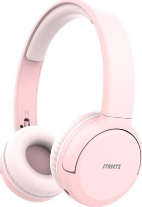 Изображение Suchawki Streetz Bluetooth ausins STREETZ, miktofonas, sulankstomos, roins / BT210-PNK / 6612086