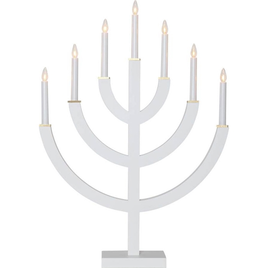 Picture of Svečturis Anno 7LED balts