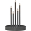 Picture of Svečturis Deco 5LED pelēks 32x46x32cm