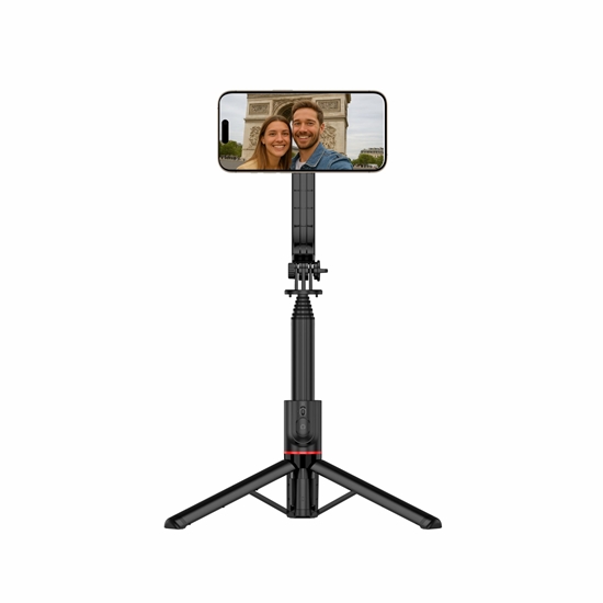 Picture of Swissten Bluetooth Selfie Stick Tripod (compatible with MagSafe)