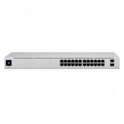 Attēls no Switch|UBIQUITI|USW-24-POE|Type L2|PoE+ ports 16|95 Watts|USW-24-POE