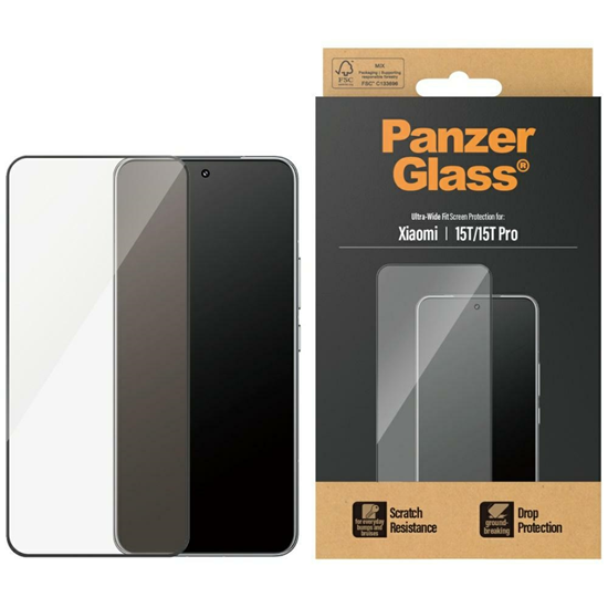 Picture of PanzerGlass Screen Protector Xiaomi 15T/15T Pro|Ultra-Wide Fit | PanzerGlass