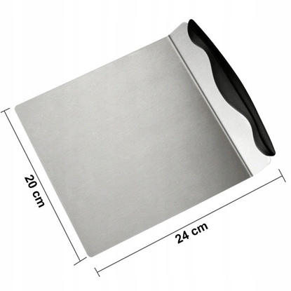 Picture of Szpatuka szpatua nó do krojenia cicia ciasta stalowa 24x20cm BRUNBESTE BB-3196