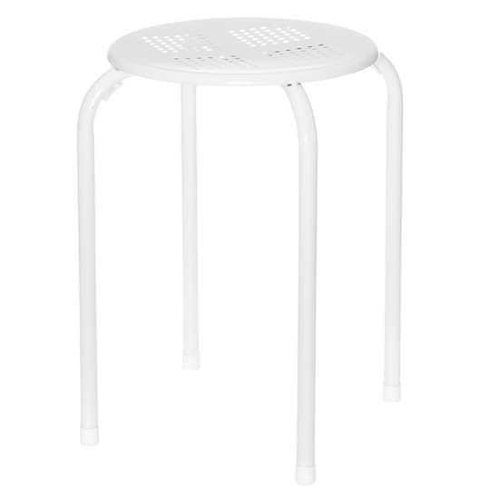 Изображение Taburete 4Living metāla max 100kg balta