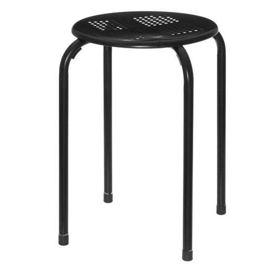 Изображение Taburete 4Living metāla max 100kg melna