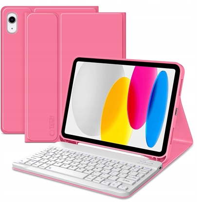 Изображение TECH-PROTECT SC PEN + KEYBOARD IPAD 10.9 10 / 2022 / 11 11 / 2025 MAGENTA