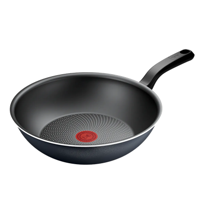 Picture of TEFAL Pan | H0561942 | Wok | Diameter 28 cm | Suitable for induction hob | Fixed handle | Black
