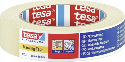 Attēls no Tesa Paper Masking Tape 50mx25mm Standard beige 04323