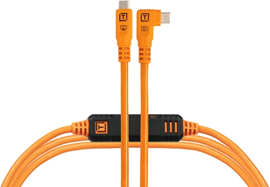 Picture of Tether Tools TetherPro USB-C Optima 10G rechts orange 3m  NEU
