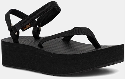 Attēls no Teva W'S Flatform Sandal Slim, czarne, r. 38