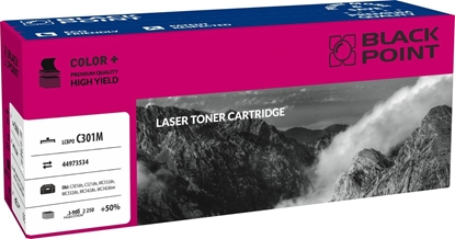 Изображение Toner Black Point LCBPOC301M Magenta Zamiennik 44973534 (BLOKI301MABW)