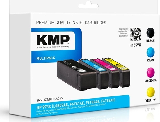 Picture of Toner KMP KMP 1752,4005 kaseta z tonerem 4 szt. Zamiennik Czarny, Cyjan, Purpurowy, óty