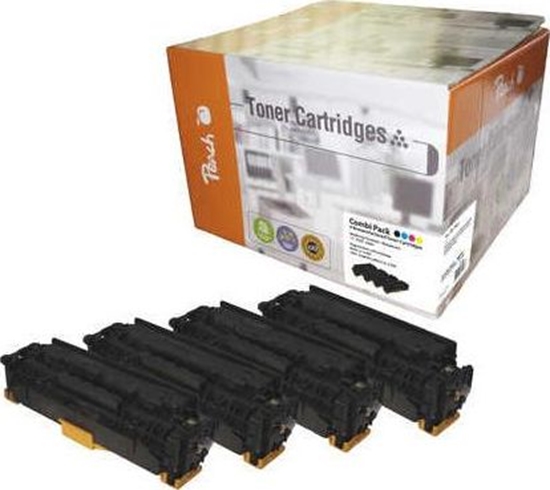 Picture of Toner Peach Zestaw CMYK Zamiennik 312A (PT499)