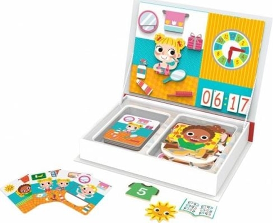 Picture of Tooky Toy TOOKY TOY Puzzle Drewniane Pudeko Magnetyczne