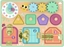 Picture of Tooky Toy TOOKY TOY Tablica Manipulacyjna Zamki Zbatki Sorter Zegar