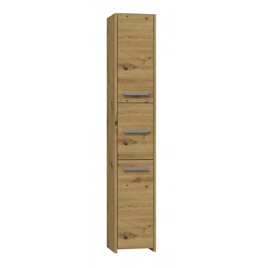 Picture of Topeshop S33 ARTISAN bathroom storage cabinet Oak