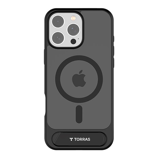 Изображение Torras Pstand Series Case for iPhone 16 Pro (black)
