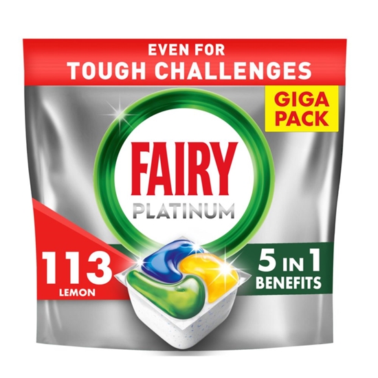 Picture of Trauku mazg.kapsulas FAIRY Platinum Lemon, 113gb