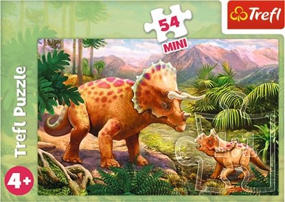 Picture of Trefl PUZZLE 54EL TREFL 19729 MINI NIESAMOWITE DINO PU