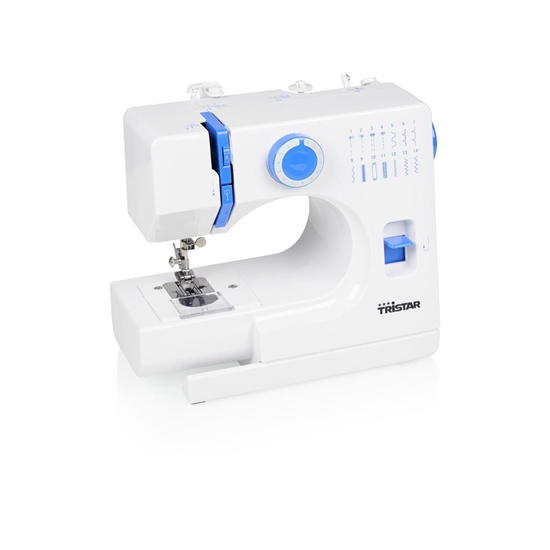 Picture of Tristar | Sewing machine | SM-6003 | Number of stitches 14 | Number of buttonholes 1 | White/Blue