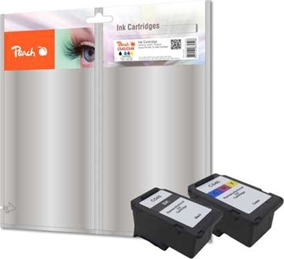 Изображение Tusz Peach Peach PI100-223 PagePack Czarny, Cyjan, Purpurowy, óty