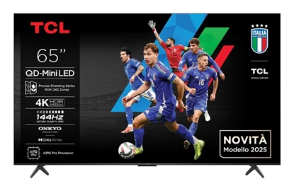 Attēls no TV Set|TCL|65 "|4K Ultra HD|3840 x 2160 pixels|Flat|16:9|QD-Mini LED|65Q6C
