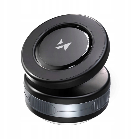 Picture of Uchwyt samochodowy Wozinsky WUSQ-01 z adowark Qi kompatybilny z MagSafe - czarny