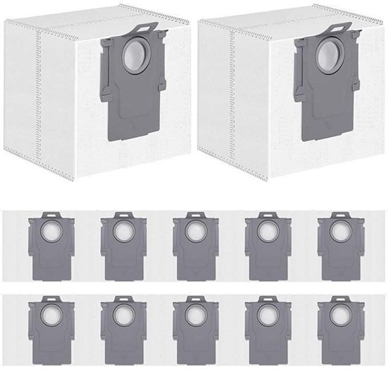 Picture of Vacuum Cleaner Accessory|ROBOROCK|Disposable Dust Bag 12-pack|White|For H5|8.04.0032