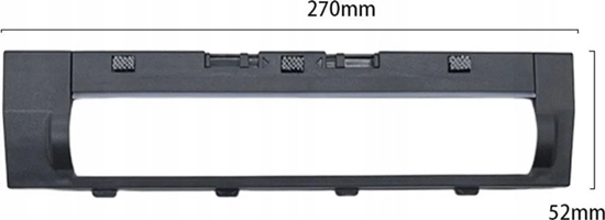 Picture of Vacuum Cleaner Accessory|ROBOROCK|Main Brush Cover|Black|For Saros Z70|8.02.0439