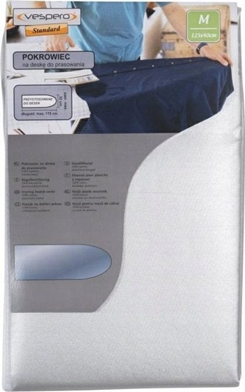 Picture of Vespero Pokrowiec Na Desk Do Prasowania Metalizowany 125x40cm Rozmiar M SA5088312 Vespero...