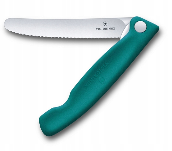 Picture of Victorinox Swiss Classic Foldable Paring Knife green
