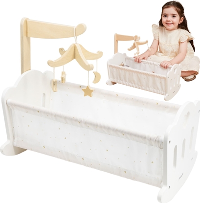 Attēls no Viga Toys Koyska Drewniana Dla Lalek óeczko