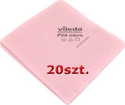 Изображение Vileda Vileda Zestaw cierka Pva Micro Czerwona 20szt