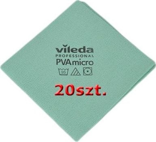 Изображение Vileda Zestaw cierka Pva Micro Zielona 20szt
