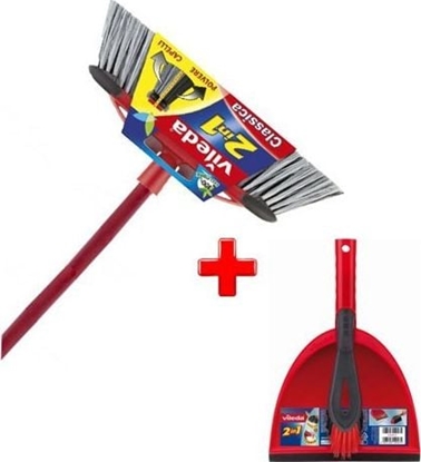 Picture of Vileda Zestaw Szczotka Uniw.+ szufelka z zmiotk VILEDA