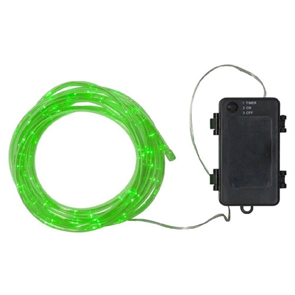 Picture of Virtene ar 50LED 5m zaļa, 3xC